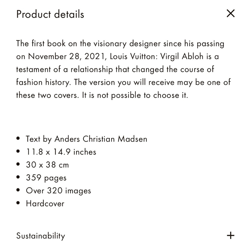 Louis Vuitton Virgil Abloh Book - Picture 2 of 2